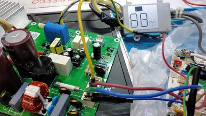 Haier DC inverter AC E7 error code AC PCB #430