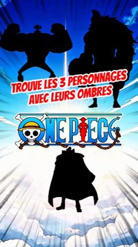 Trouve les 3 personnages de ONE PIECE avec leurs ombres FEAT Raiku TOME 2 !!!
