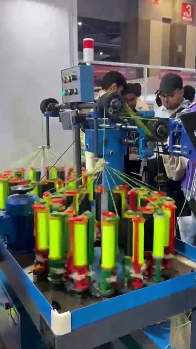 Discover the power of our High Speed Braiding Machine – trusted by leading manufacturers worldwide🌍