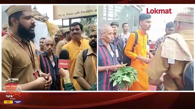 पुण्याच्या विसर्जन मिरवणुकीत 'पोस्टमन'चे पथक