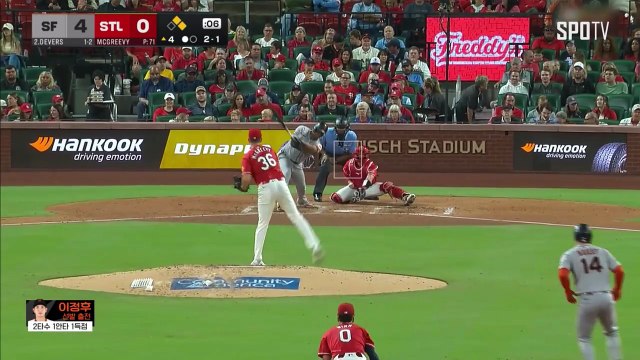 스포츠중계 빠른티비 [MLB] 샌프란시스코 vs 세인트루이스 하이라이트 2025.09.06 (토) 0915