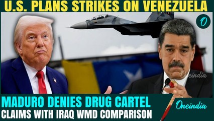 ‘BIG LIE’: Maduro BLASTS U.S Drug Cartel Accusations, Compares Them To Iraq’s Fake WMD Claims