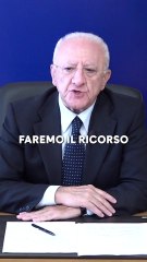 De Luca - LUNEDÌ DENUNCEREMO IL MINISTERO DELLA SALUTE (05.09.25)