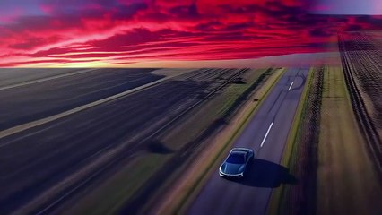 【AIが描く】未来のEVスーパーカーが疾走するコンセプトムービー001　[AI-Drawn] Concept Movie 001: A Future EV Supercar Speeding