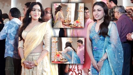 Khushali & Tulsi: The Kumar Sisters Arrive At Their Grand Satyanarayan Pooja At T-Series Office