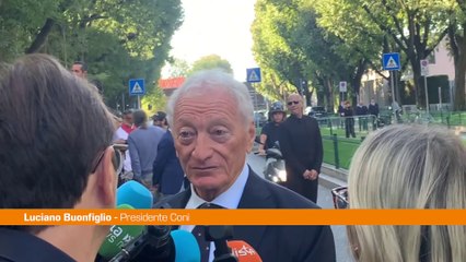 Buonfiglio "Armani ha aiutato lo sport a diventare grande"