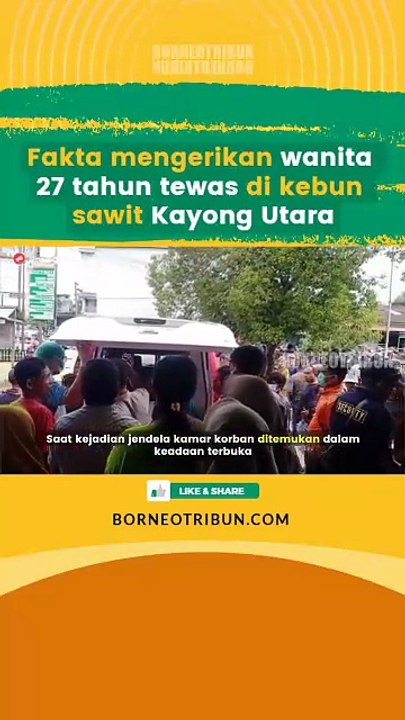 Wanita muda ditemukan tewas mengenaskan bersimbah darah di barak kebun sawit Kayong Utara