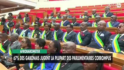 [#Reportage] Afrobarometer : 67% des gabonais jugent la plupart des parlementaires corrompus