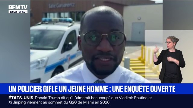 Jeune homme giflé par un policier: Il faut réformer la police de la cave au grenier, la scène est choquante , affirme Carlos Martens Bilongo (LFI)