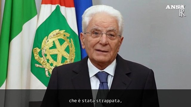 Mattarella: Il mondo ha bisogno dell'Ue per ricostruire la centralita' del diritto