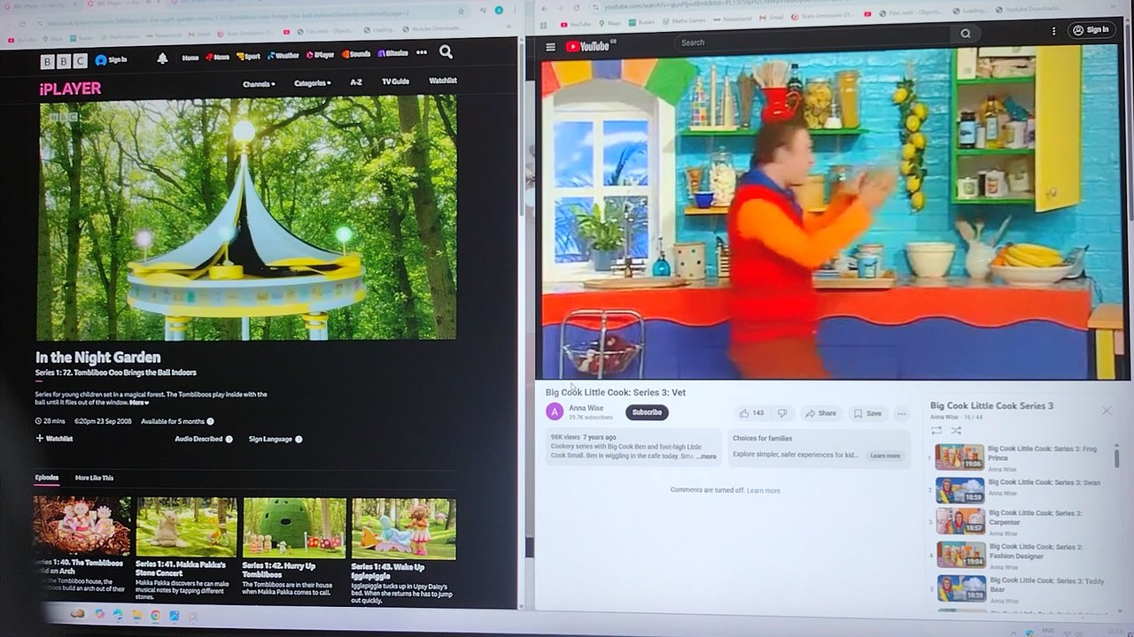 Big Cook Little Cook & In the Night Garden Clip 71-75