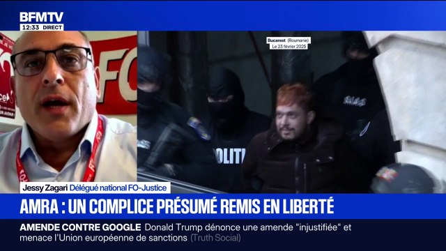 Remise en liberté d'un complice présumé de Mohamed Amra: On est indigné, même si c'est conforme à la loi , affirme Jessy Zagari (FO-Justice)