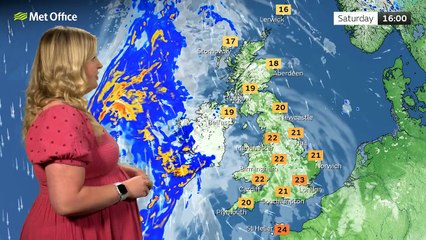 Met Office Saturday Afternoon Weather Forecast 06/09/2025