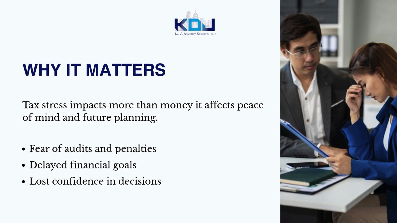 From Stress to Confidence – Transforming Tax Challenges with KDJ Tax & Advisory Services