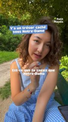 Est-ce que tu savais que Notre-Dame cache un vrai trésor… juste sous tes pieds ? 🗝️⛪️©️ Crédit : @petitmauda @leonayona14 @parismusees @suzyandsam