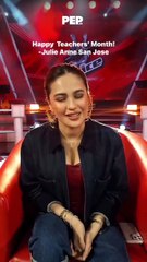Julie Anne San Jose for "Salamat, Teacher!"