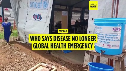 Mpox outbreak no longer a global health emergency, WHO chief says