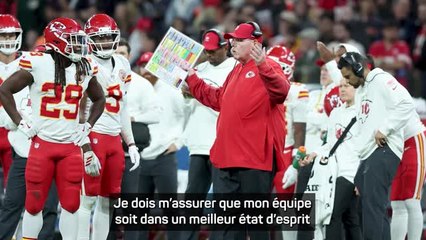 Chiefs - Andy Reid : "Nous n'avons pas offert le meilleur spectacle"