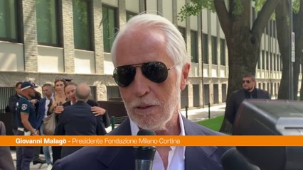 Malagò "Armani ha capito che veicolo formidabile può essere lo sport"