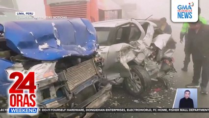 Peru pileup | Sri Lanka bus plunges off precipice | Mexico muddy aftermath | Pakistan floods | 24 Oras Weekend