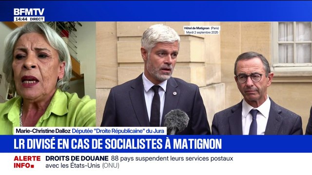 Vote de confiance: une dissolution de l'Assemblée nationale n'est pas dans l'intérêt de la France , affirme la députée Droite Républicaine du Jura