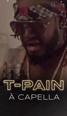 T-Pain A Cappella : La Preuve Qu'il N'a Pas Besoin D'Autotune ! 🔥