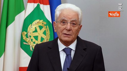 Mattarella: Il mondo ha bisogno dell'Europa per non soccombere ai regimi autocratici