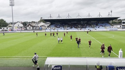 Glentoran team for Saturday's Irish League clash at Ballymena United