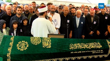 Yat kazasında hayatını kaybeden iş insanı Halit Yukay son yolculuğuna uğurlandı