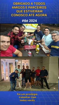 Obrigado a todos os amigos Influenciadores e parceiros com quem tiver o prazer de trabalhar até agora