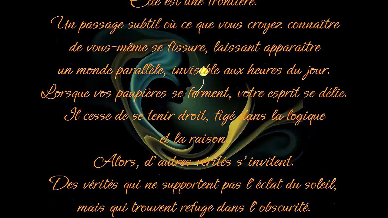 LES ECRIS DE KHAL ( CE QUE TES NUITS SAVENT... )