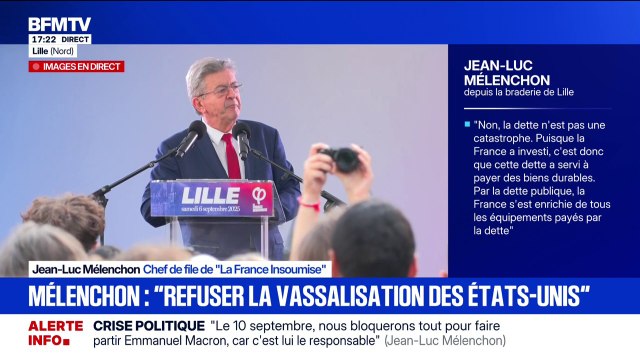 Jean-Luc Mélenchon, chef de file de LFI, appelle à débarrasser la France du racisme qui la pourrit de l'intérieur
