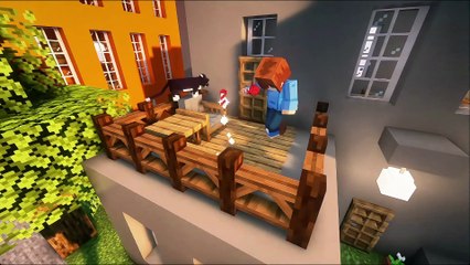 Bombeiros resgatam criança e gatinho em incêndio no Minecraft!