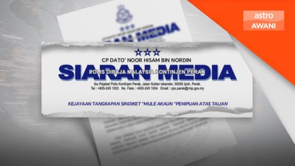 Polis tumpas sindiket akaun keldai, tiga lelaki ditahan