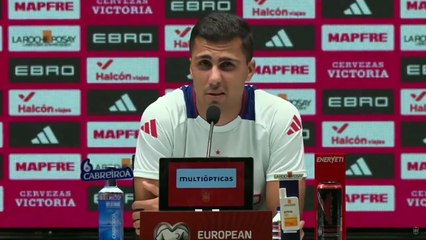 Rodri: "Estoy muy contento de estar de vuelta"