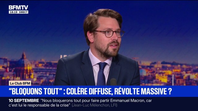 Mouvement Bloquons tout : Il y a une colère et une injustice très forte dans le pays , observe Benjamin Lucas-Lundy, député Écologistes