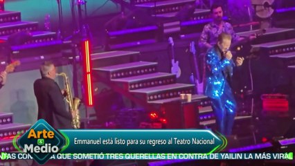 Emmanuel rinde homenaje a José Antonio Rodríguez, Víctor Víctor y Juan Luis Guerra