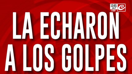 Violento desalojo de una familia: los echaron a golpes de puños y patadas