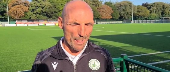 Miles Rutherford on Chichester City's defeat to Potters Bar Town at Oaklands Park