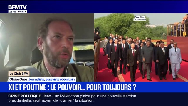 Atteindre l'immortalité : pour Olivier Guez, écrivain, l'échange entre Poutine et Xi Jinping n'est pas très surprenant compte tenu de leurs politiques