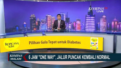 Arus Lalu Lintas Puncak Bogor Normal Usai Sistem One Way Selama 6 Jam | KOMPAS MALAM