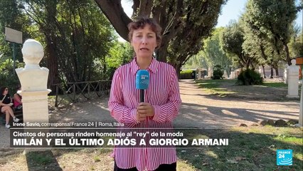 Informe desde Roma: último adiós a Giorgio Armani en Milán