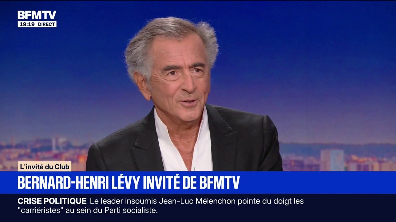 Crise politique: pour Bernard-Henri Lévy, écrivain, "l'appel à la destitution du président de la République, c'est antirépublicain et antidémocratique"
