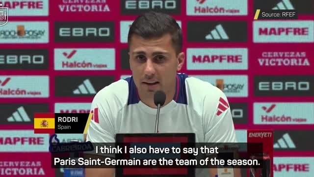 Rodri tips PSG stars over Yamal in Ballon d’Or debate