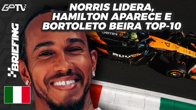 NORRIS LIDERA NA ITÁLIA, MAS FICA A DÚVIDA: McLAREN É FAVORITA? Treinos da F1 em Monza | BRIEFING