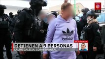 Autoridades de Edomex detienen a 9 generadores de violencia