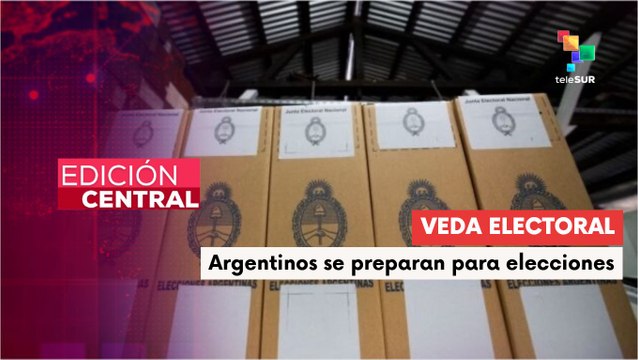 Argentinos se preparan para votaciones legislativas