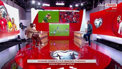 Coman rappelé en équipe de France après les blessures de Dembélé et de Doué - Foot - Bleus