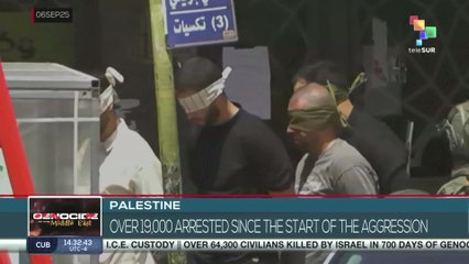Palestine | Over 19,000 arrested since the start of the aggression