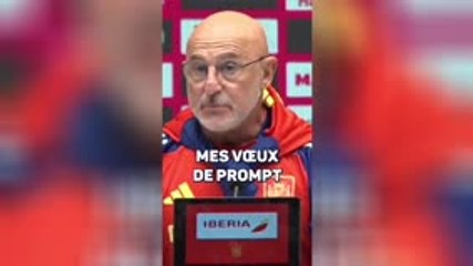 Luis de la Fuente souhaite un bon rétablissement à Luis Enrique